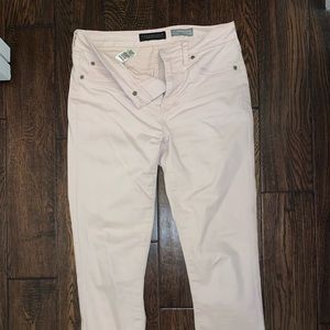 Light pink skinny pants